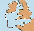 The route of the french armada