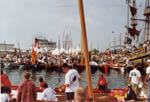 The main dock in Douarnenez 2000.